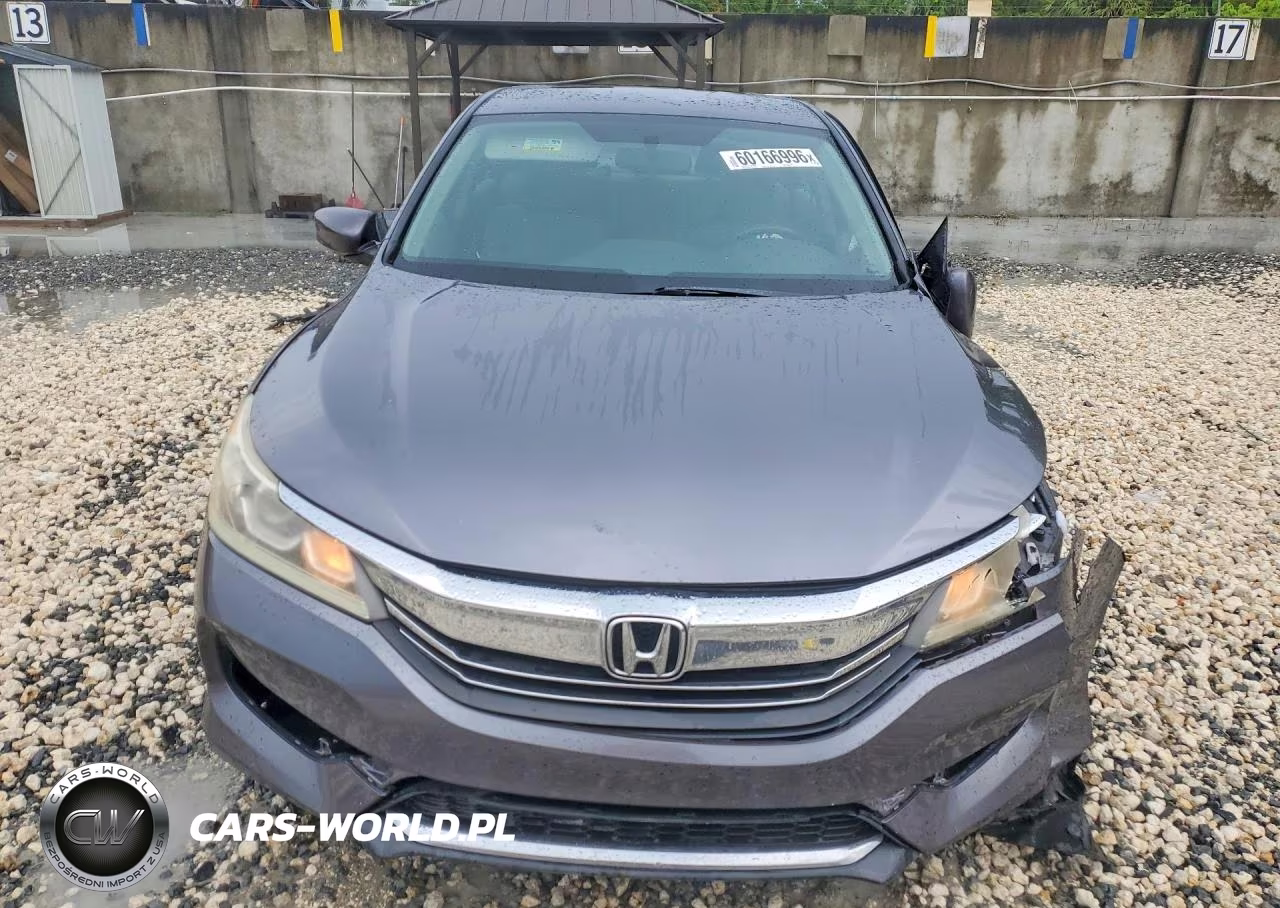 2016 Honda Accord Lx VIN:1HGCR2F30GA017452 - 5