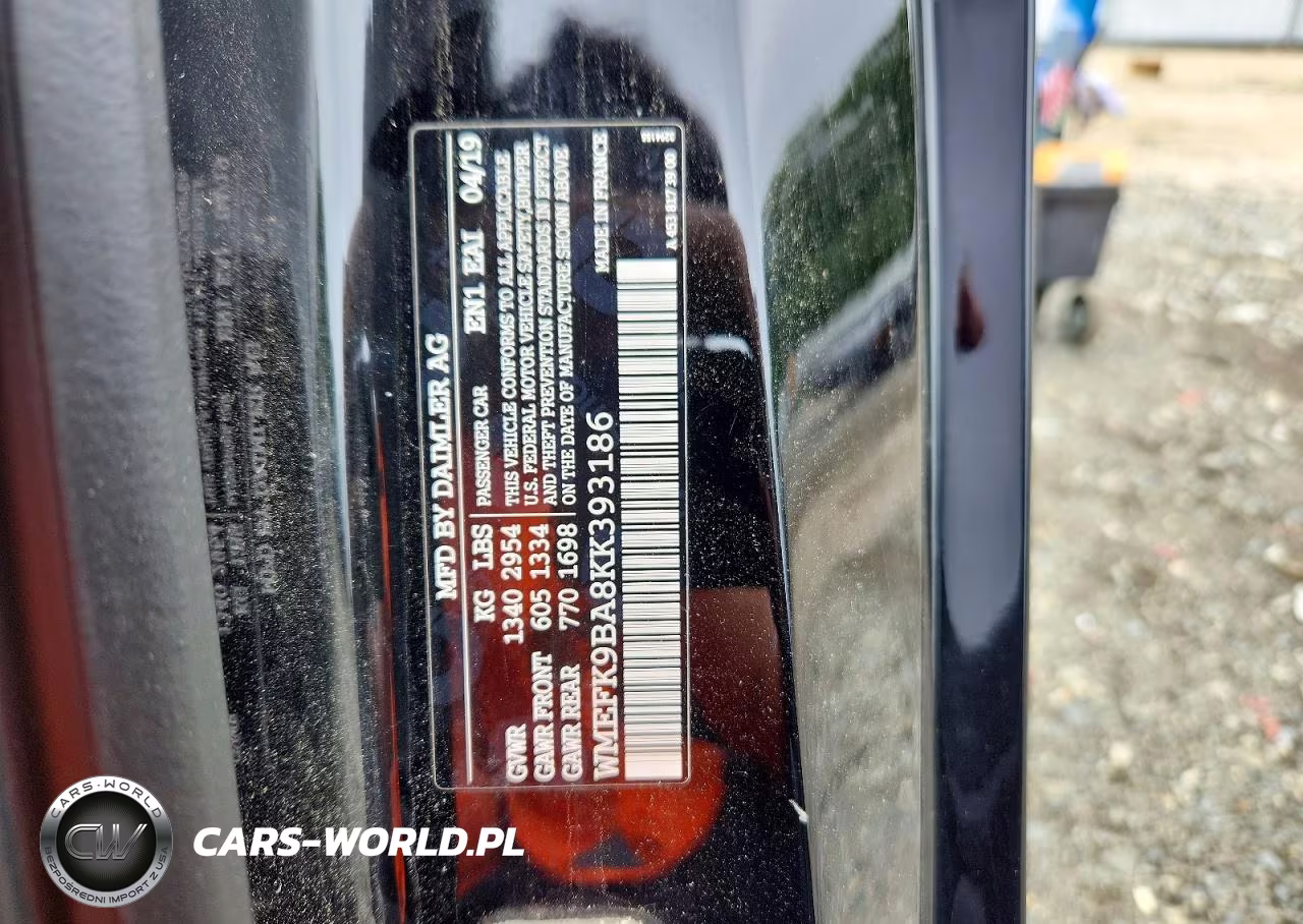 2019 Smart Fortwo VIN:WMEFK9BA8KK393186 - 12