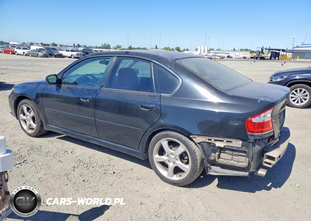 2009 Subaru Legacy 2.5I VIN:4S3BL616397233526 - 2