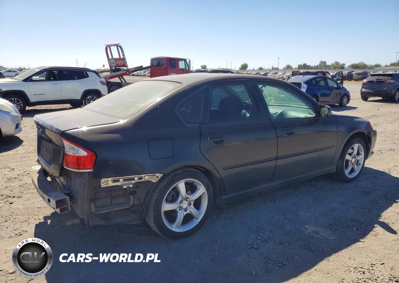 2009 Subaru Legacy 2.5I VIN:4S3BL616397233526 - 3