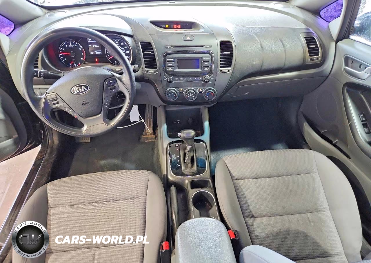 2017 Kia Forte Lx VIN:3KPFK4A74HE039720 - 8