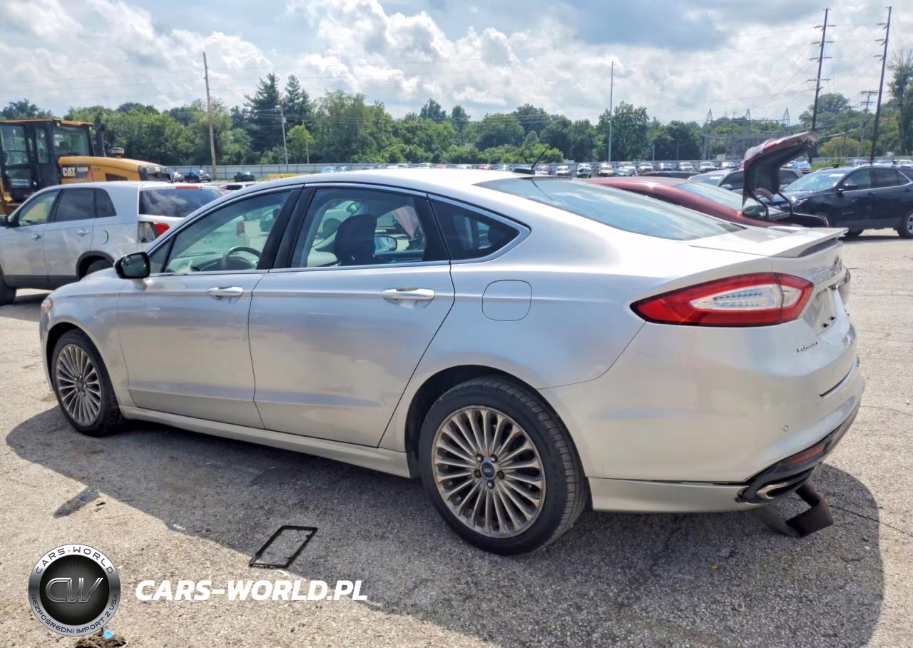 2014 Ford Fusion Titanium VIN:3FA6P0K99ER270651 - 2