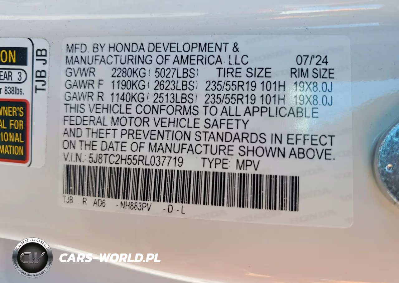 2024 Acura Rdx Technology VIN:5J8TC2H55RL037719 - 13