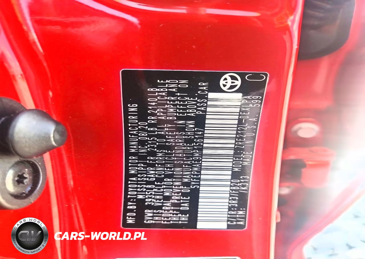 2021 Toyota Corolla Le VIN:5YFEPMAE9MP156147 - 12