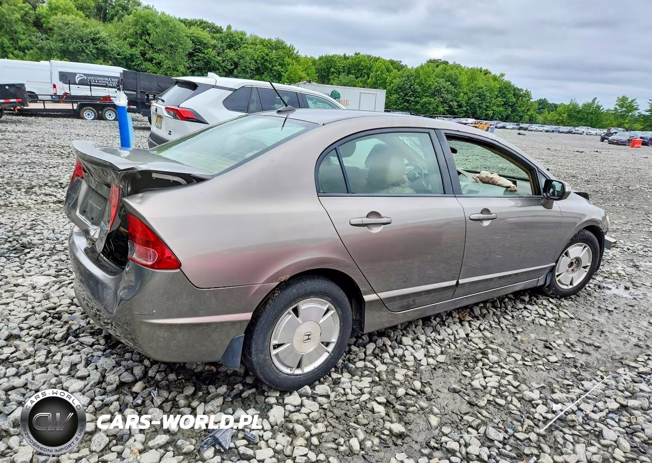 2008 Honda Civic Hybrid VIN:JHMFA36278S016180 - 3