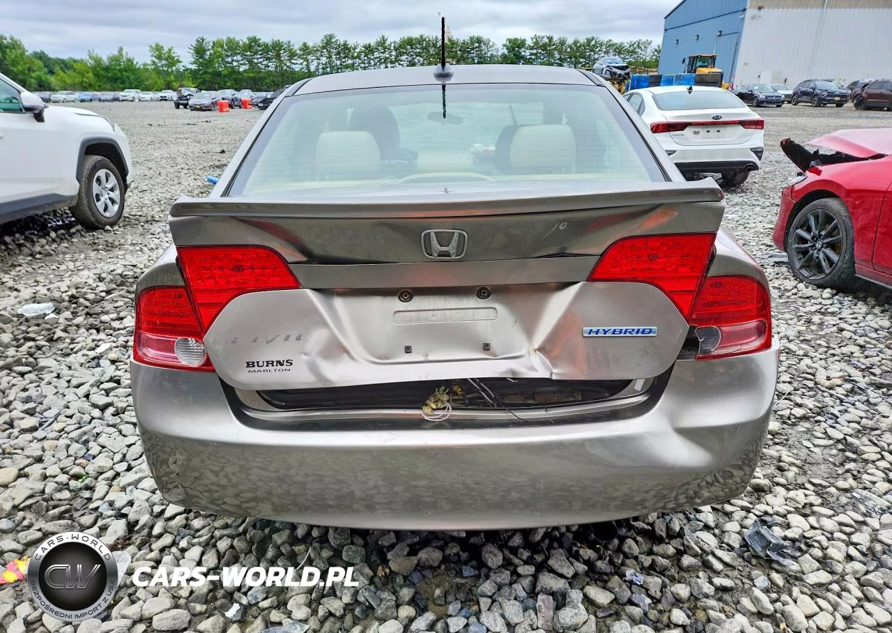 2008 Honda Civic Hybrid VIN:JHMFA36278S016180 - 6