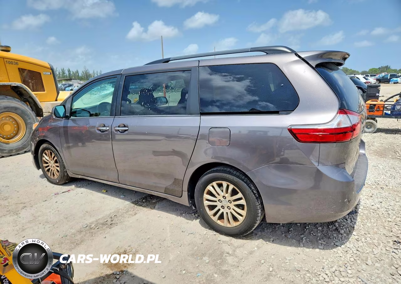 2016 Toyota Sienna Xle Premium 8-Passenger VIN:5TDYK3DC0GS721834 - 2