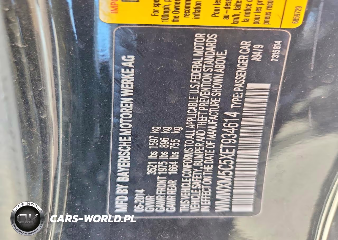 2014 Mini Cooper VIN:WMWXM5C5XET934614 - 14