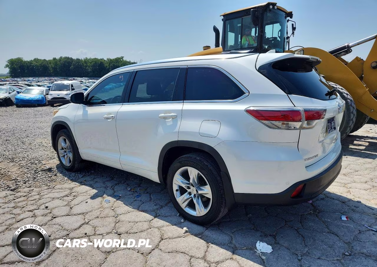 2014 Toyota Highlander Limited VIN:5TDDKRFH9ES033127 - 2