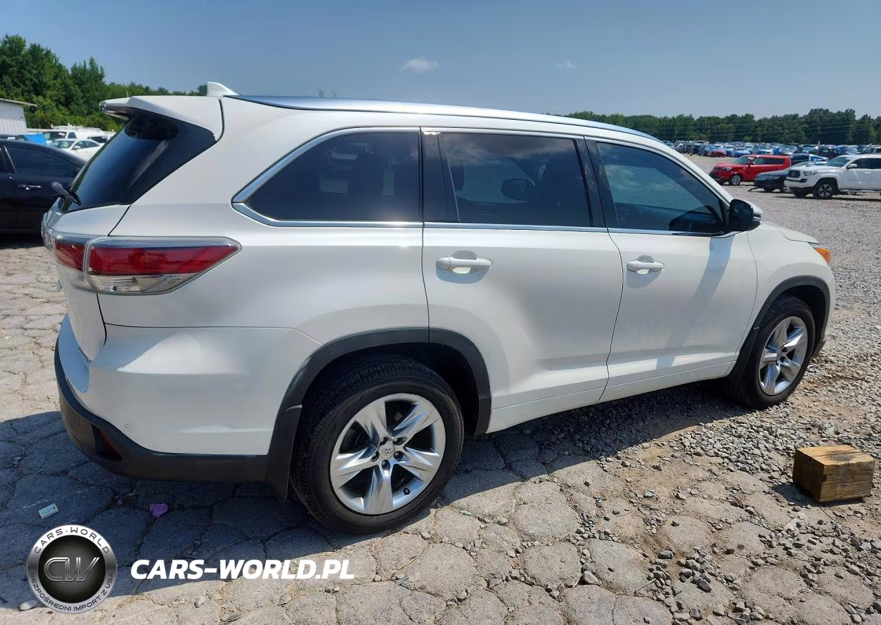 2014 Toyota Highlander Limited VIN:5TDDKRFH9ES033127 - 3