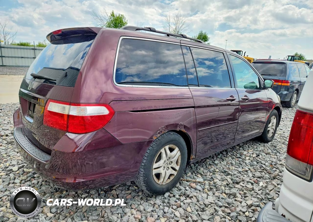 2007 Honda Odyssey Exl VIN:5FNRL38667B437876 - 3