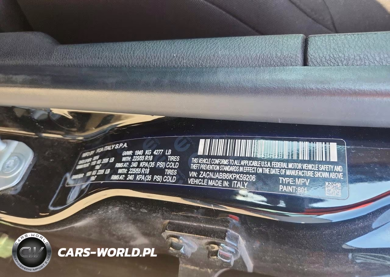 2019 Jeep Renegade Latitude VIN:ZACNJABB6KPK59206 - 13