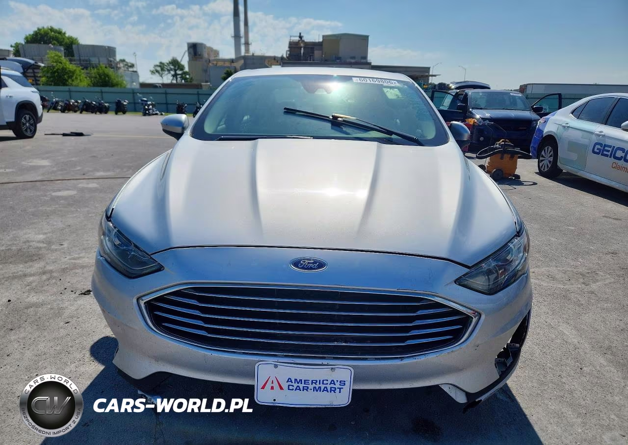 2019 Ford Fusion Se VIN:3FA6P0LU0KR272271 - 5