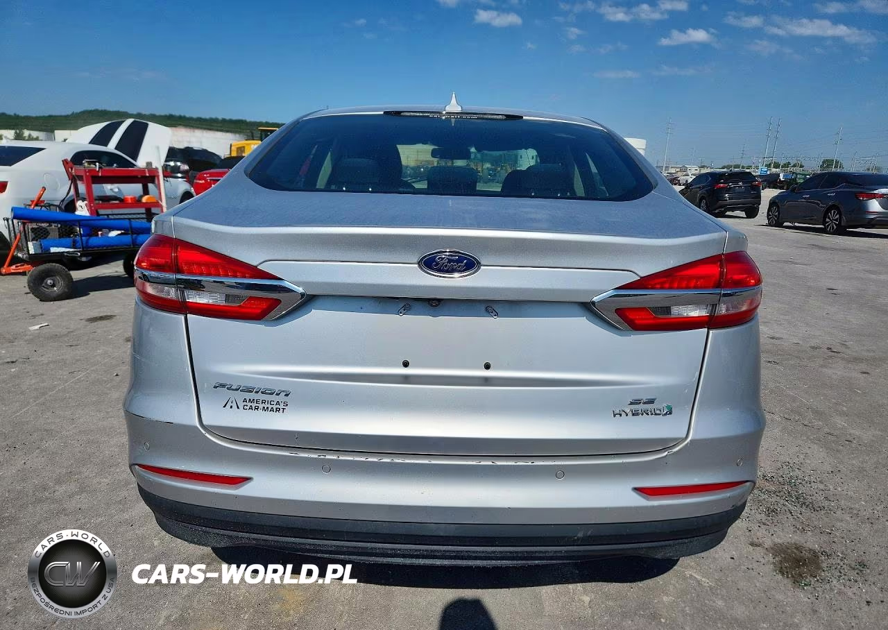 2019 Ford Fusion Se VIN:3FA6P0LU0KR272271 - 6