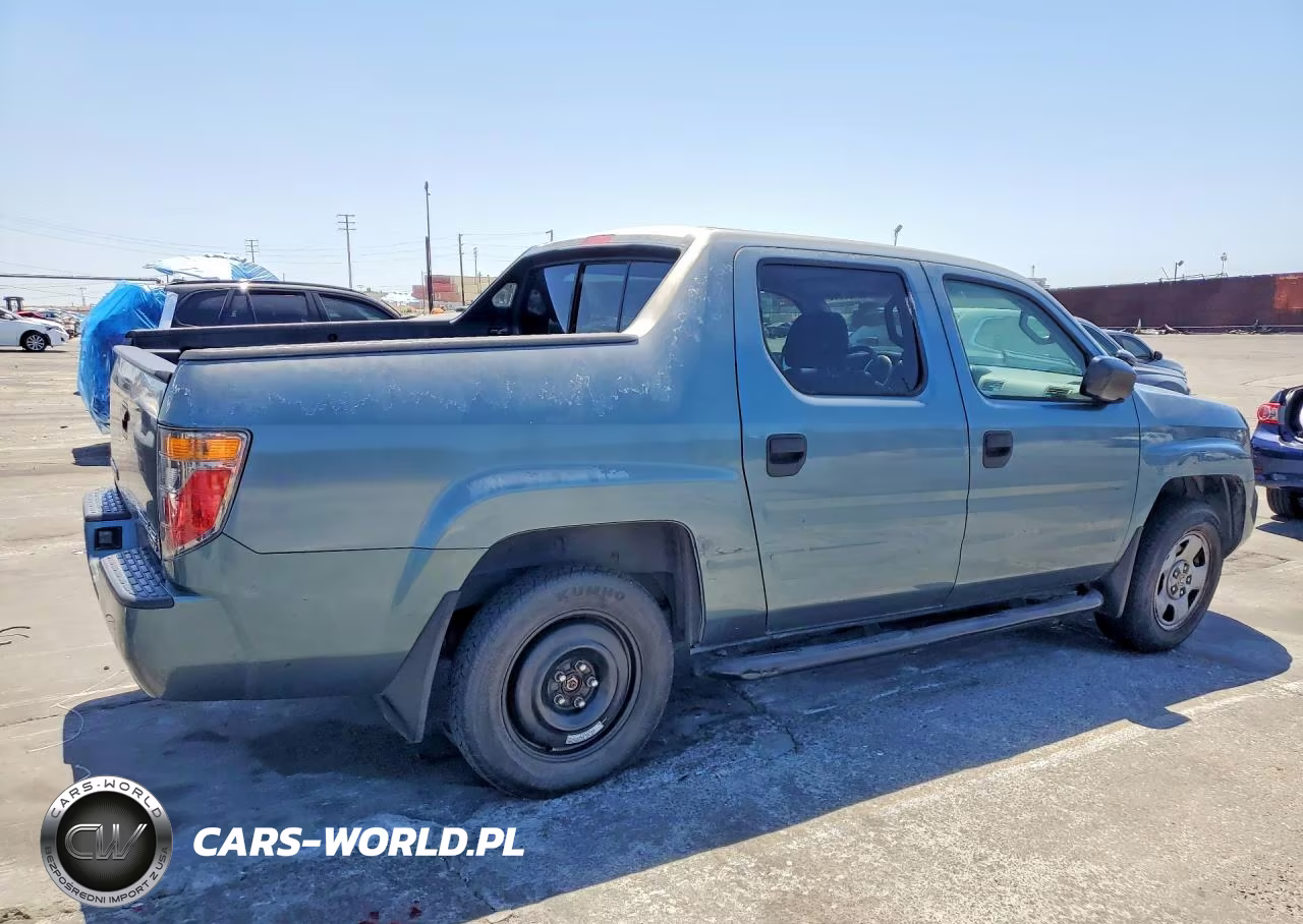 2007 Honda Ridgeline Rt VIN:2HJYK16237H547714 - 3