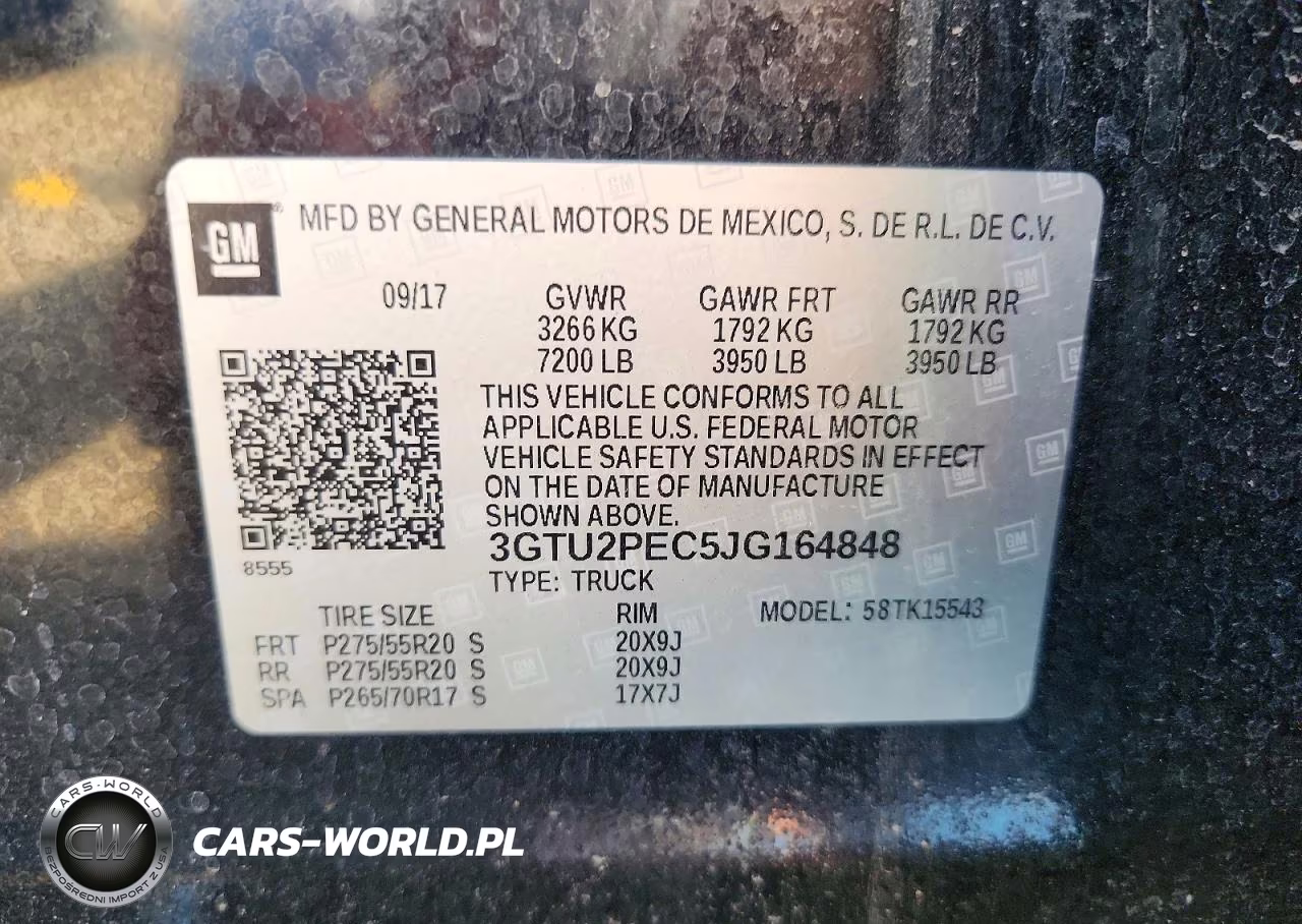 2018 GMC Sierra K1500 Denali VIN:3GTU2PEC5JG164848 - 12