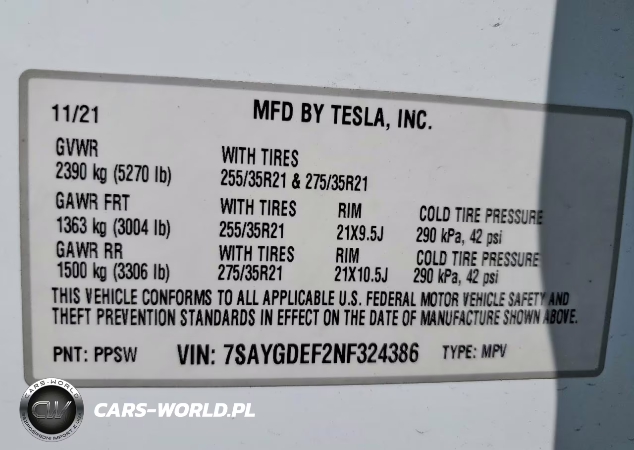 2022 Tesla Model Y VIN:7SAYGDEF2NF324386 - 13