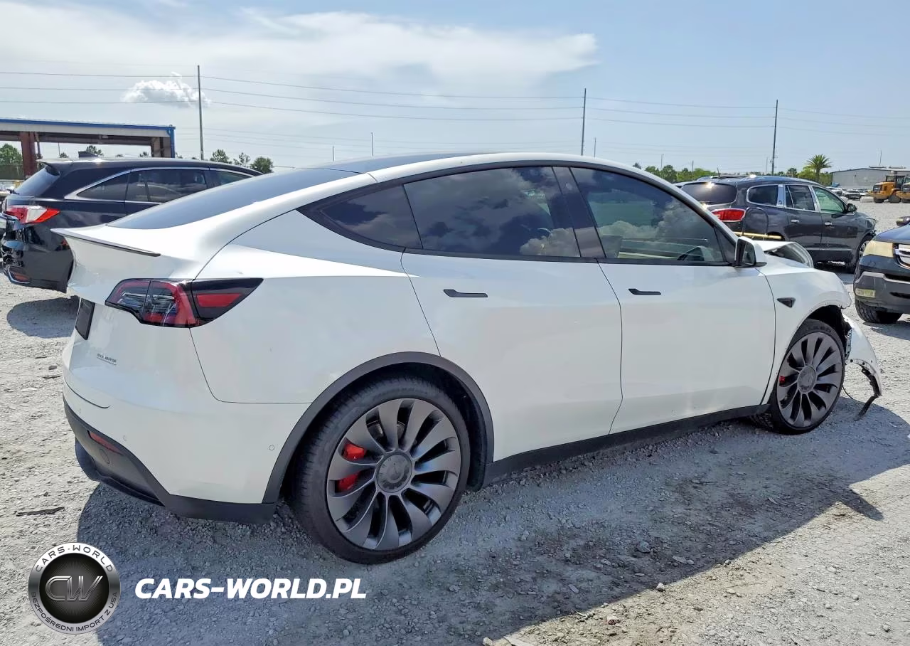 2022 Tesla Model Y VIN:7SAYGDEF2NF324386 - 3