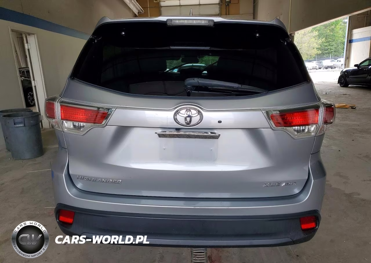 2015 Toyota Highlander Xle VIN:5TDJKRFHXFS191996 - 6