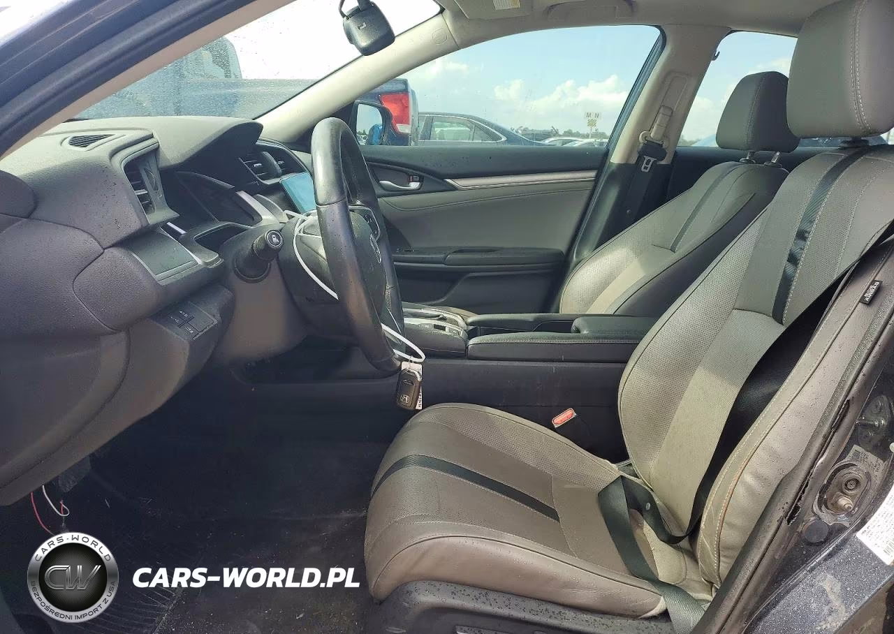 2016 Honda Civic Touring VIN:19XFC1F91GE022443 - 7