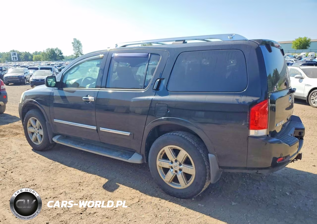 2012 Nissan Armada Platinum VIN:5N1AA0NEXCN615499 - 2