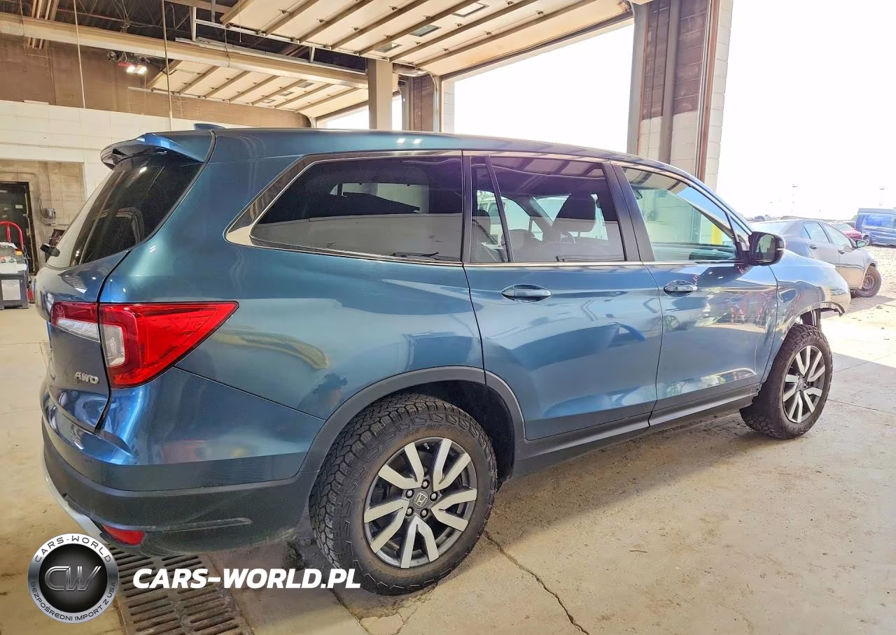 2019 Honda Pilot Exl VIN:5FNYF6H59KB099667 - 3