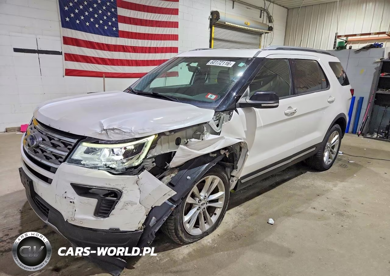 2018 Ford Explorer Xlt VIN:1FM5K8D89JGA50155 - 1