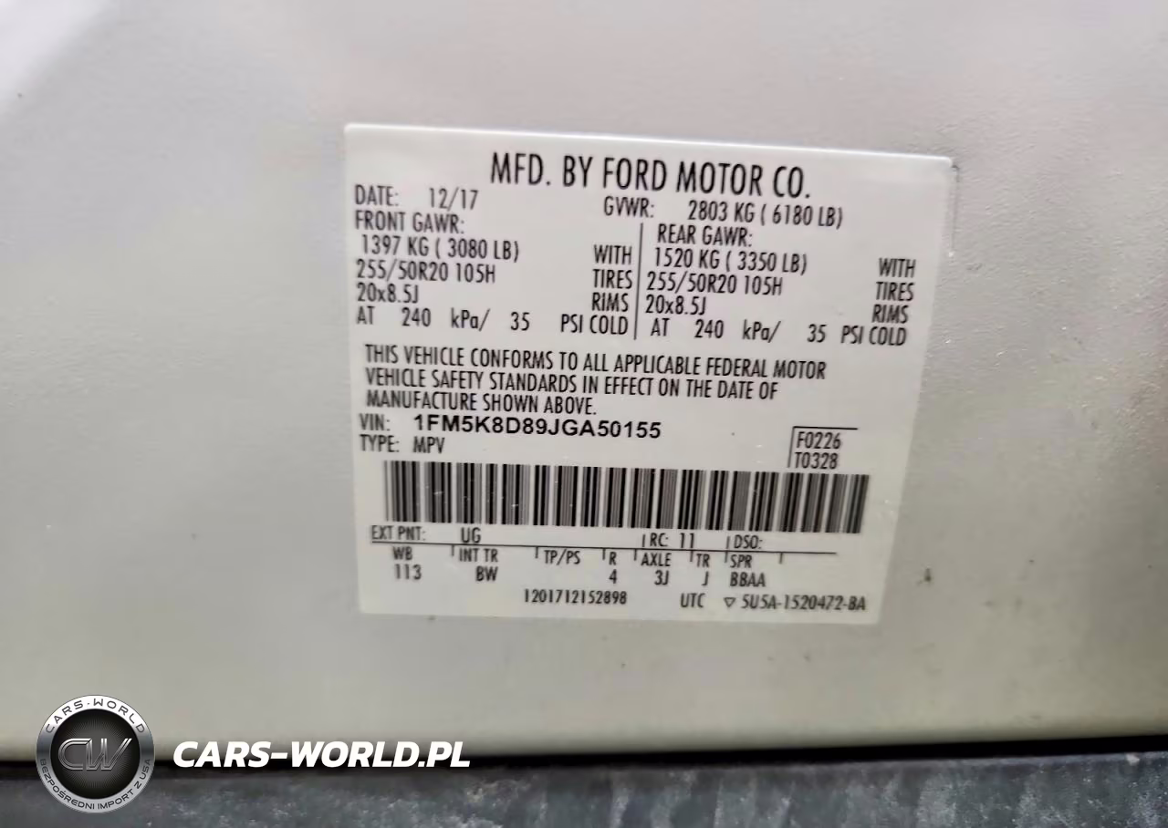 2018 Ford Explorer Xlt VIN:1FM5K8D89JGA50155 - 13