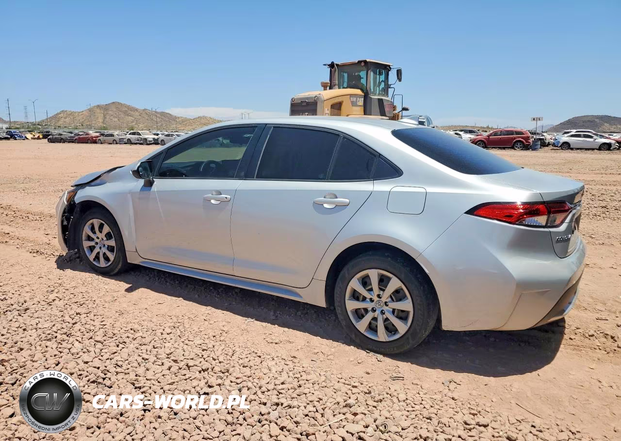 2020 Toyota Corolla Le VIN:5YFEPRAE1LP037309 - 2