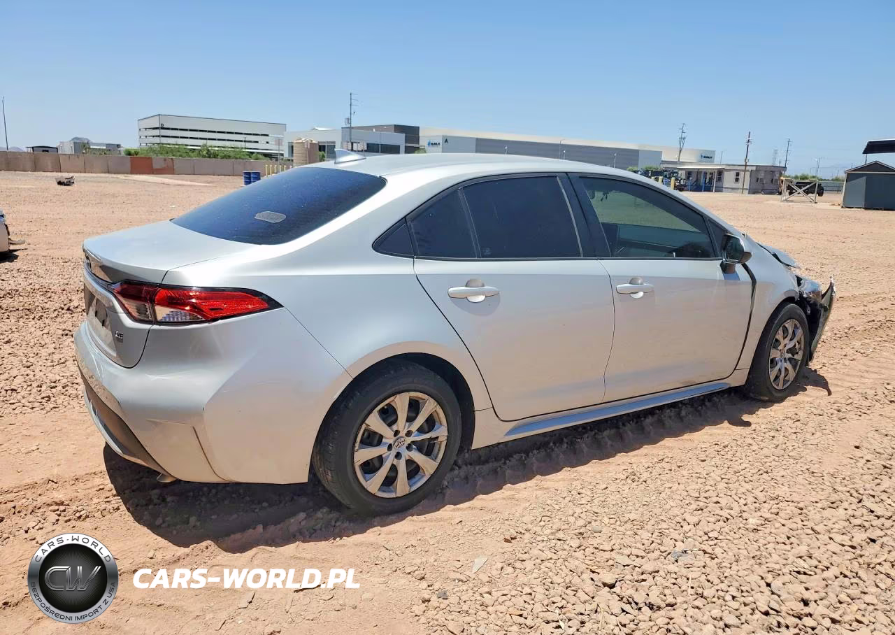 2020 Toyota Corolla Le VIN:5YFEPRAE1LP037309 - 3