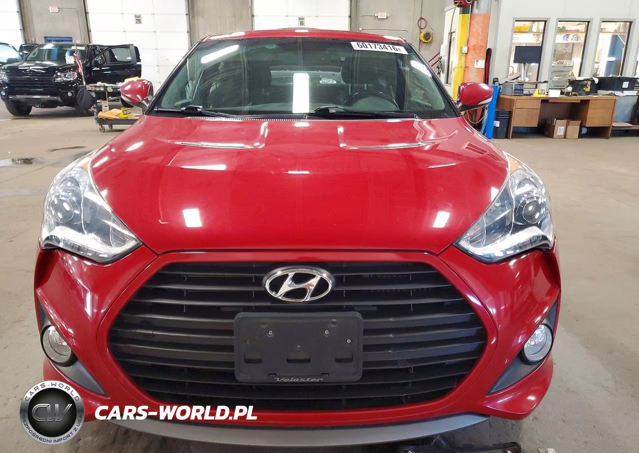 2014 Hyundai Veloster Turbo VIN:KMHTC6AE5EU185059 - 5