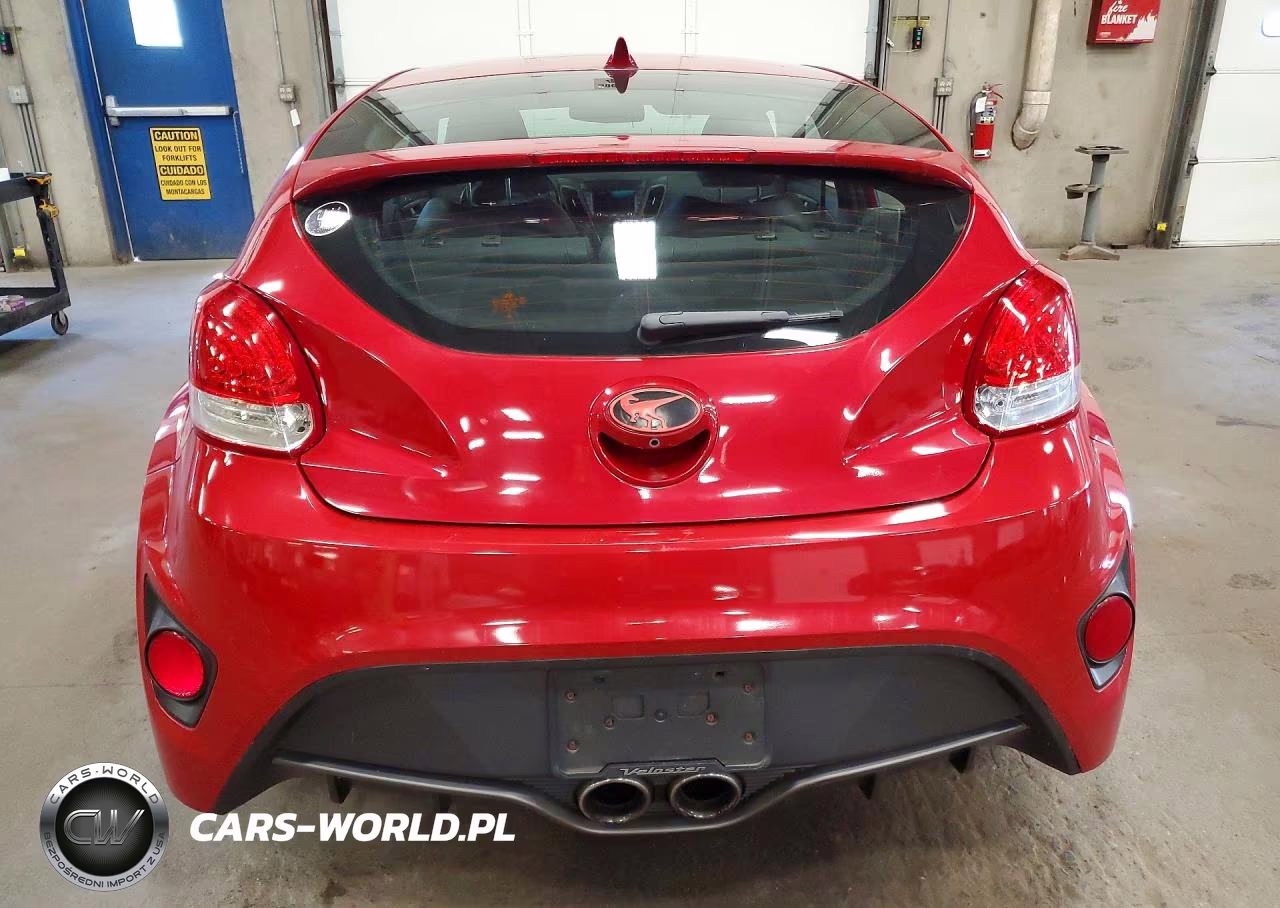 2014 Hyundai Veloster Turbo VIN:KMHTC6AE5EU185059 - 6