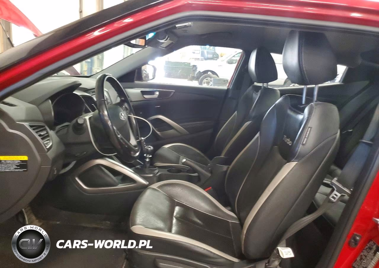 2014 Hyundai Veloster Turbo VIN:KMHTC6AE5EU185059 - 7