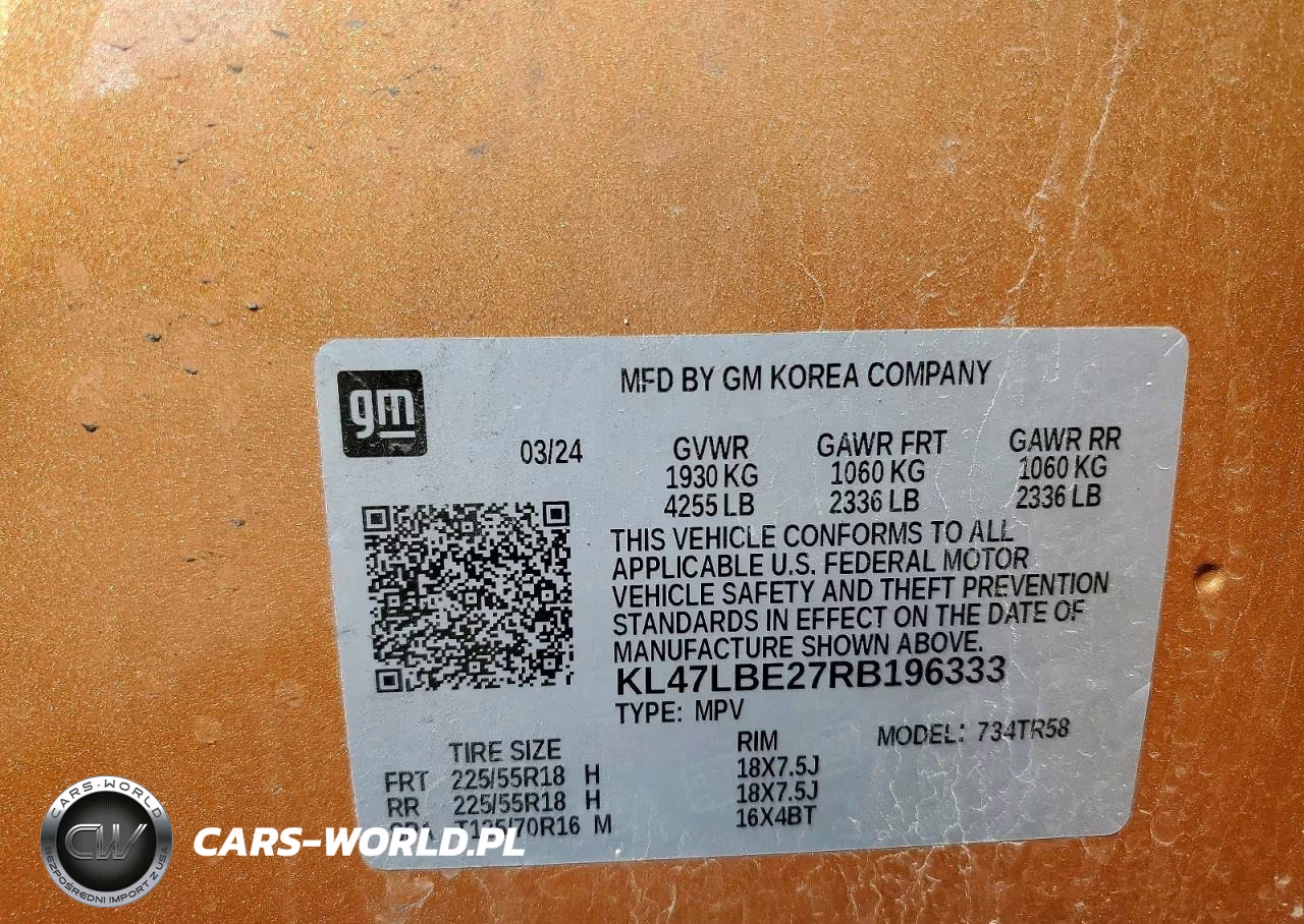2024 Buick Envista Sport Touring VIN:KL47LBE27RB196333 - 13