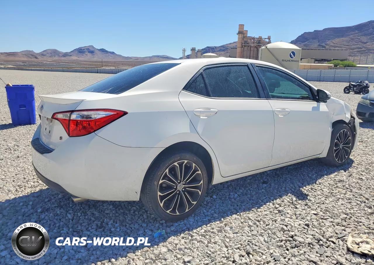 2014 Toyota Corolla S Plus VIN:5YFBURHE7EP150542 - 3