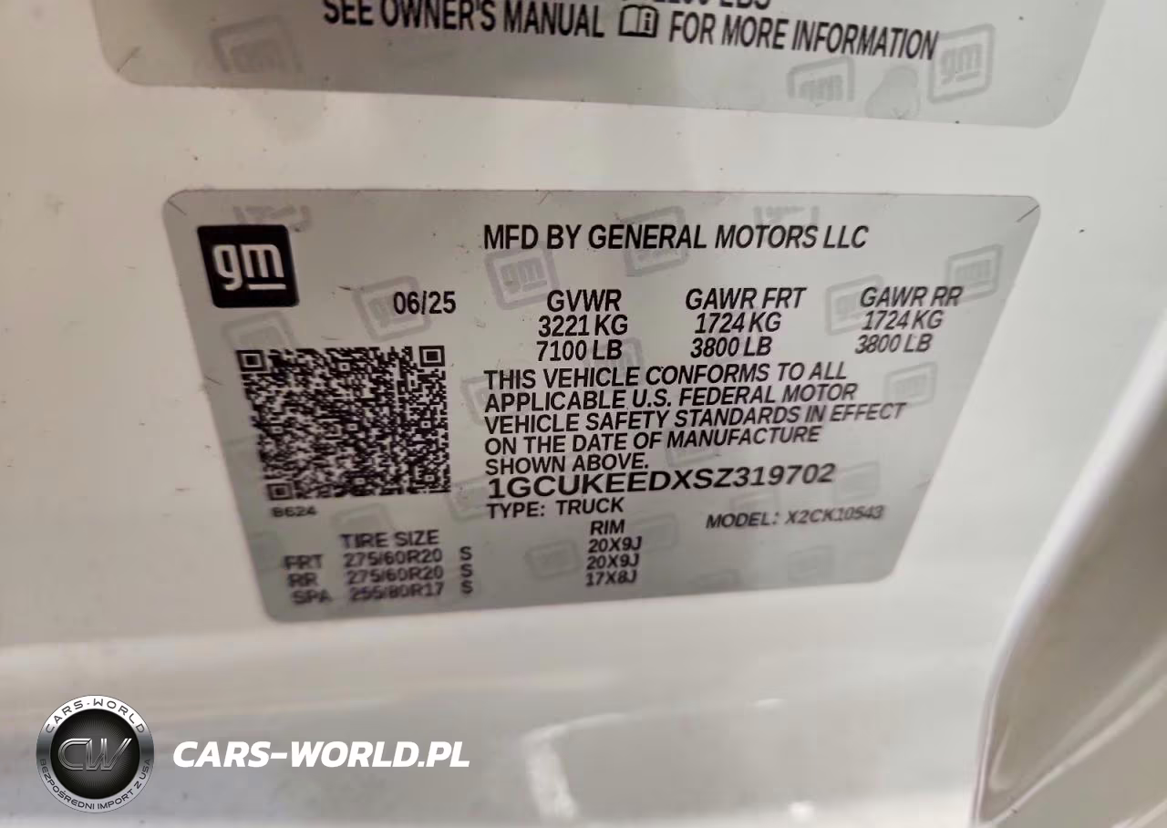 2025 Chevrolet Silverado K1500 Rst VIN:1GCUKEEDXSZ319702 - 12