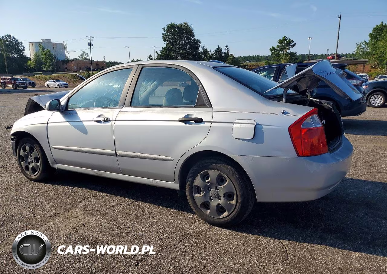 2006 Kia Spectra Ex VIN:KNAFE121465211802 - 2