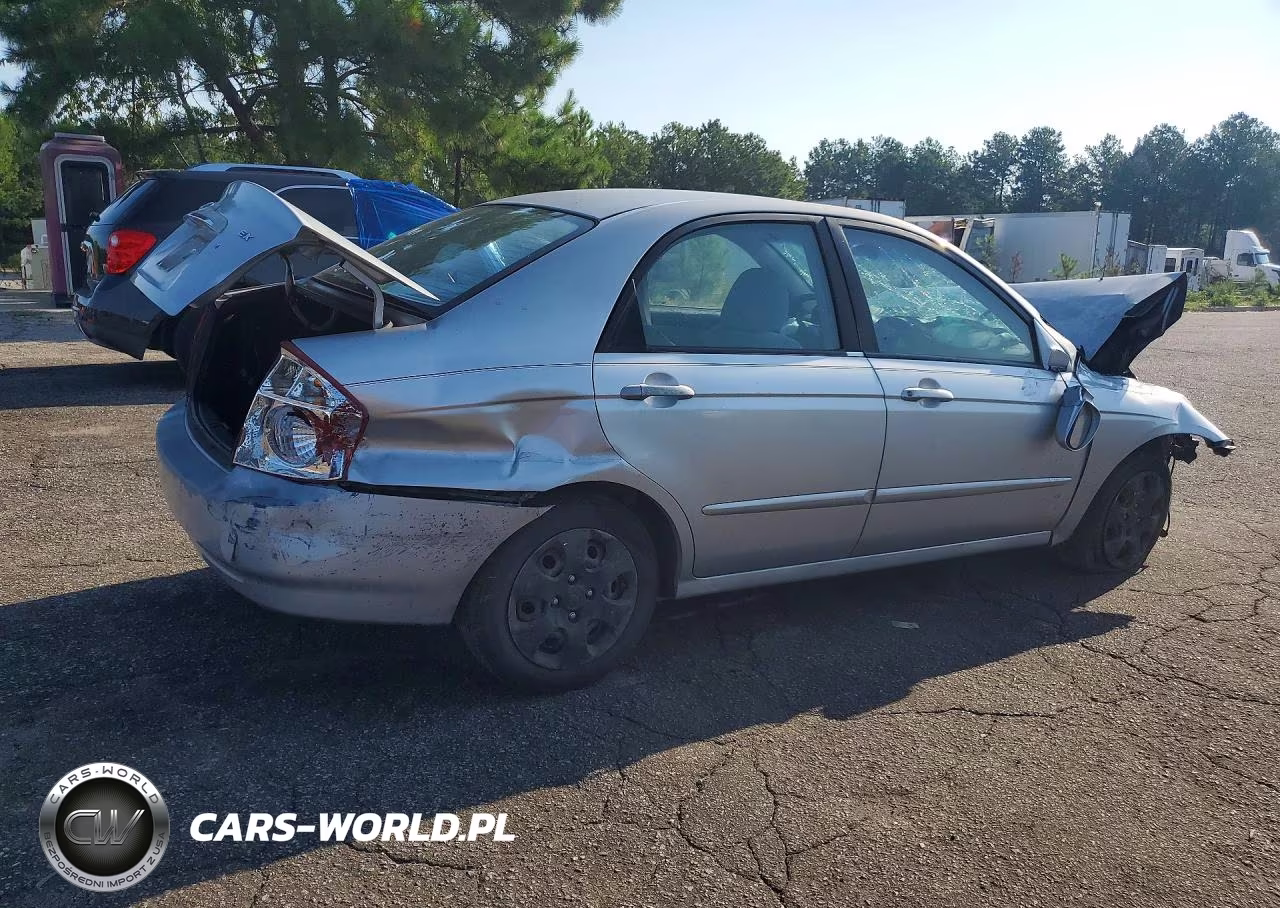 2006 Kia Spectra Ex VIN:KNAFE121465211802 - 3