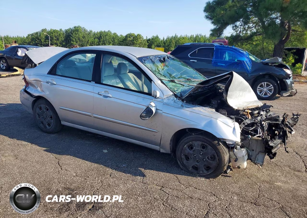 2006 Kia Spectra Ex VIN:KNAFE121465211802 - 4