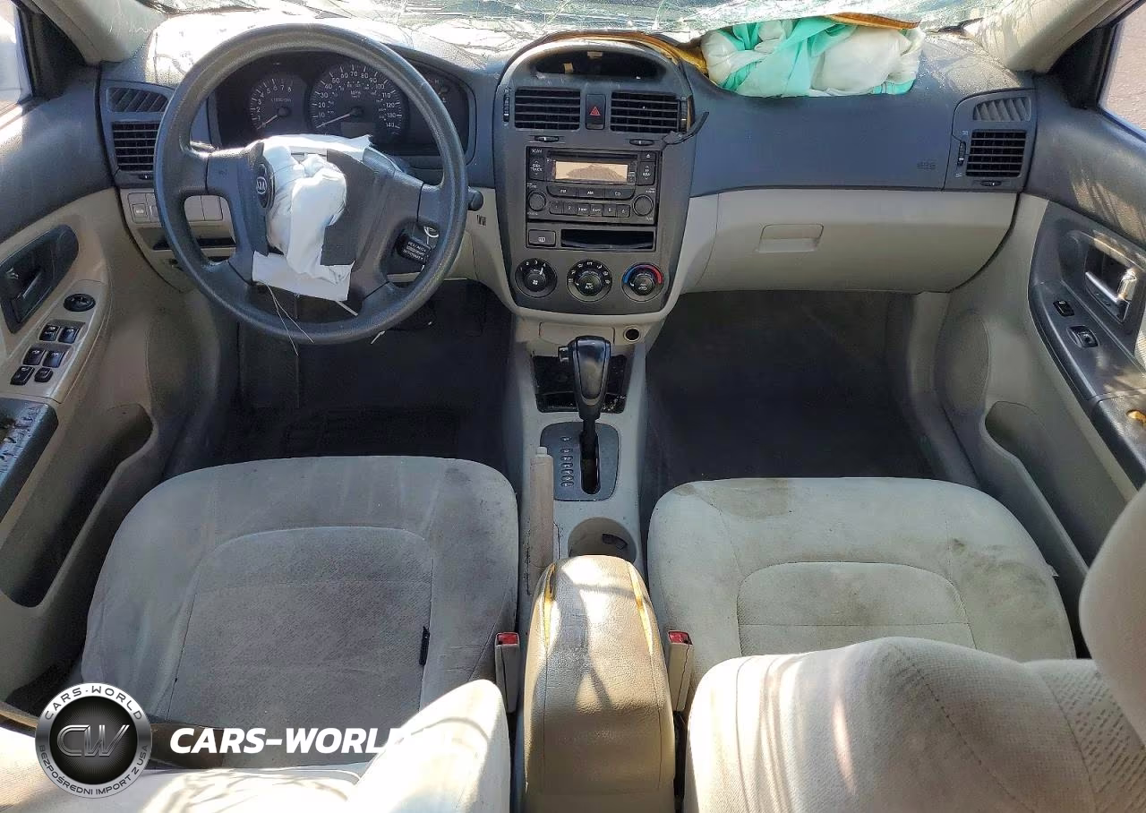 2006 Kia Spectra Ex VIN:KNAFE121465211802 - 8