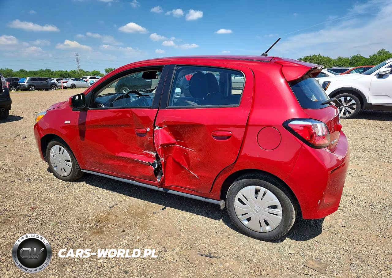 2024 Mitsubishi Mirage Es VIN:ML32AUHJ7RH027854 - 2