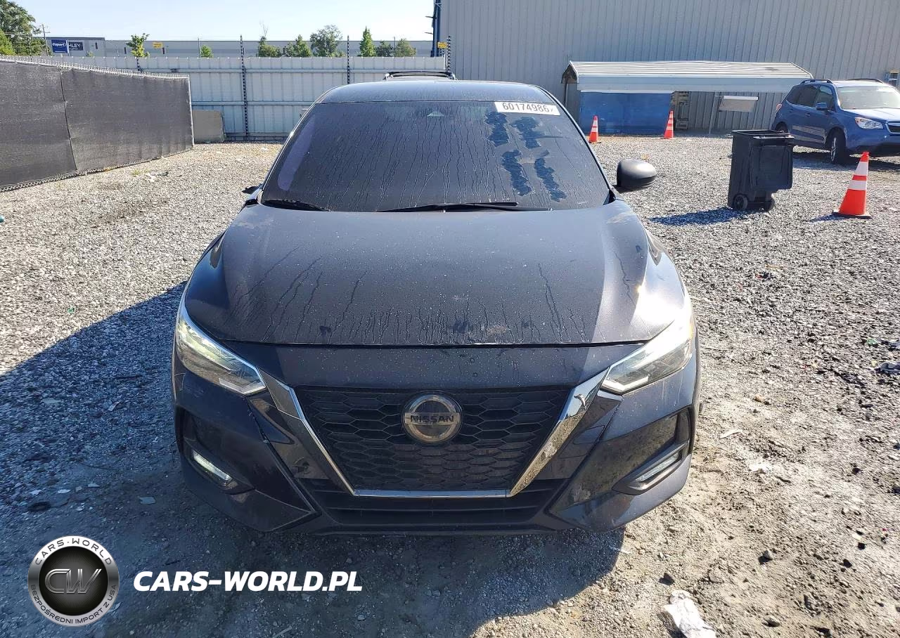 2020 Nissan Sentra Sr VIN:3N1AB8DV1LY289924 - 5