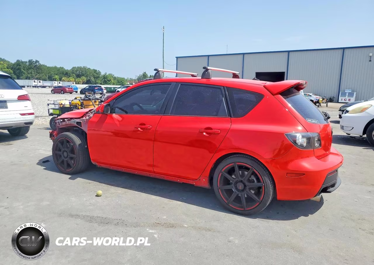 2008 Mazda Speed 3 VIN:JM1BK34M681808831 - 2
