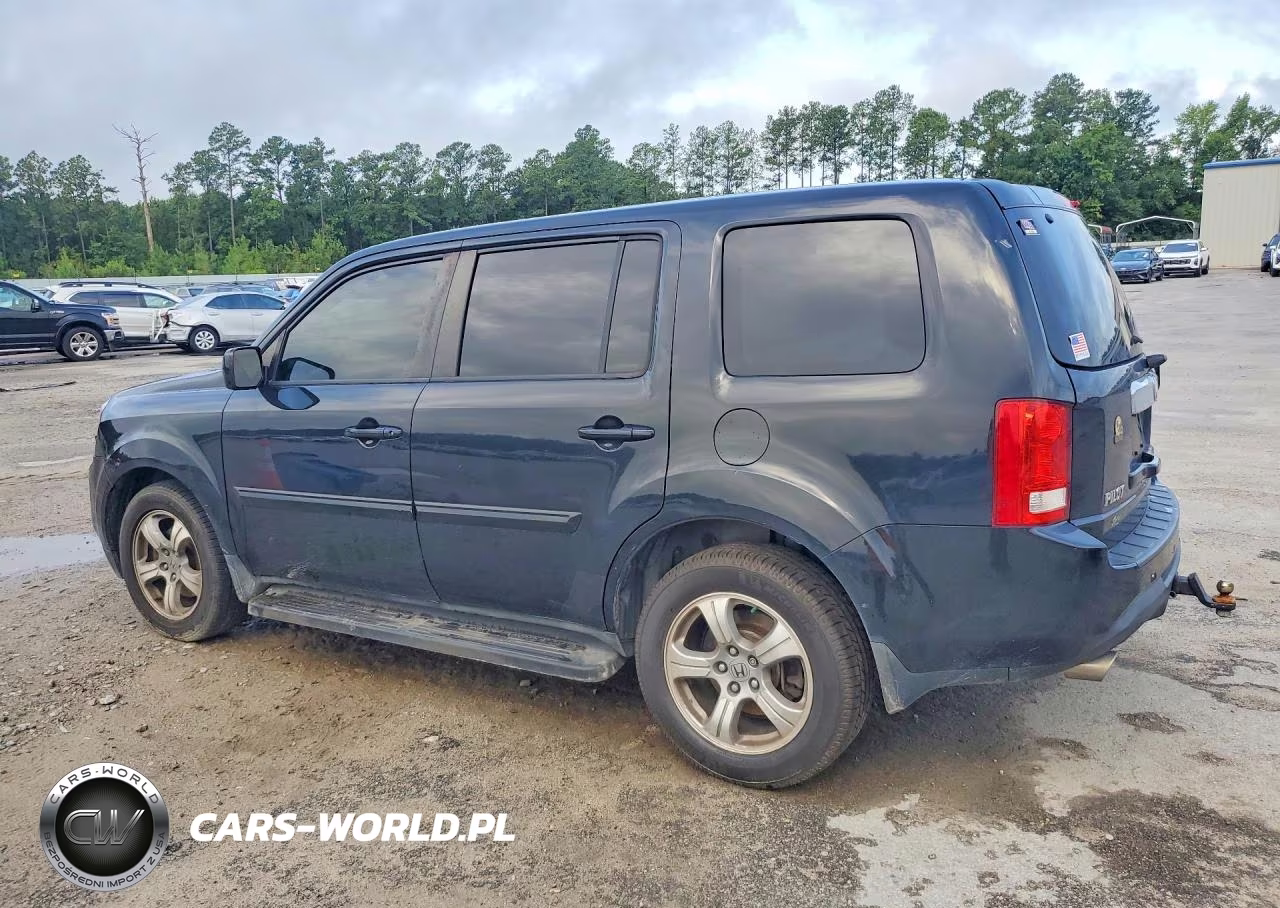 2015 Honda Pilot Exl VIN:5FNYF3H53FB029358 - 2