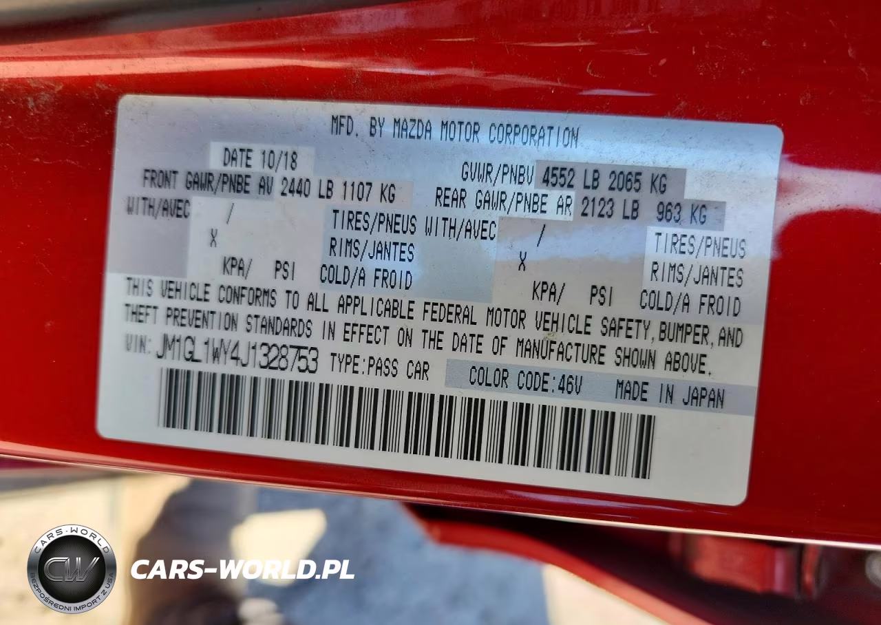 2018 Mazda 6 Grand Touring Reserve VIN:JM1GL1WY4J1328753 - 13