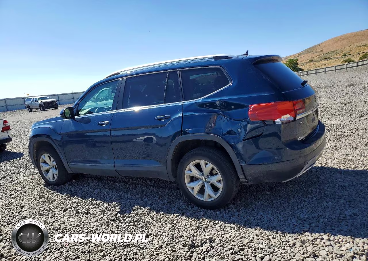 2019 Volkswagen Atlas Se VIN:1V2UR2CA0KC568000 - 2