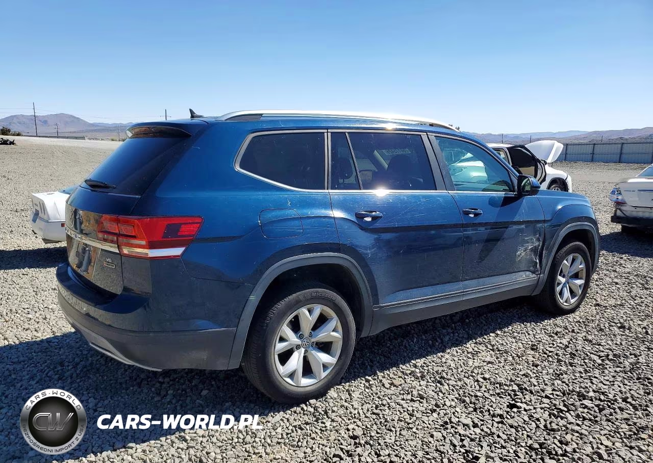 2019 Volkswagen Atlas Se VIN:1V2UR2CA0KC568000 - 3