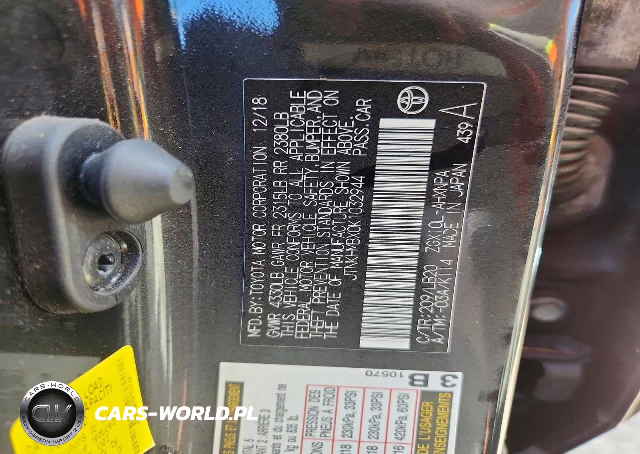 2019 Toyota C-Hr Limited VIN:JTNKHMBX0K1032944 - 13