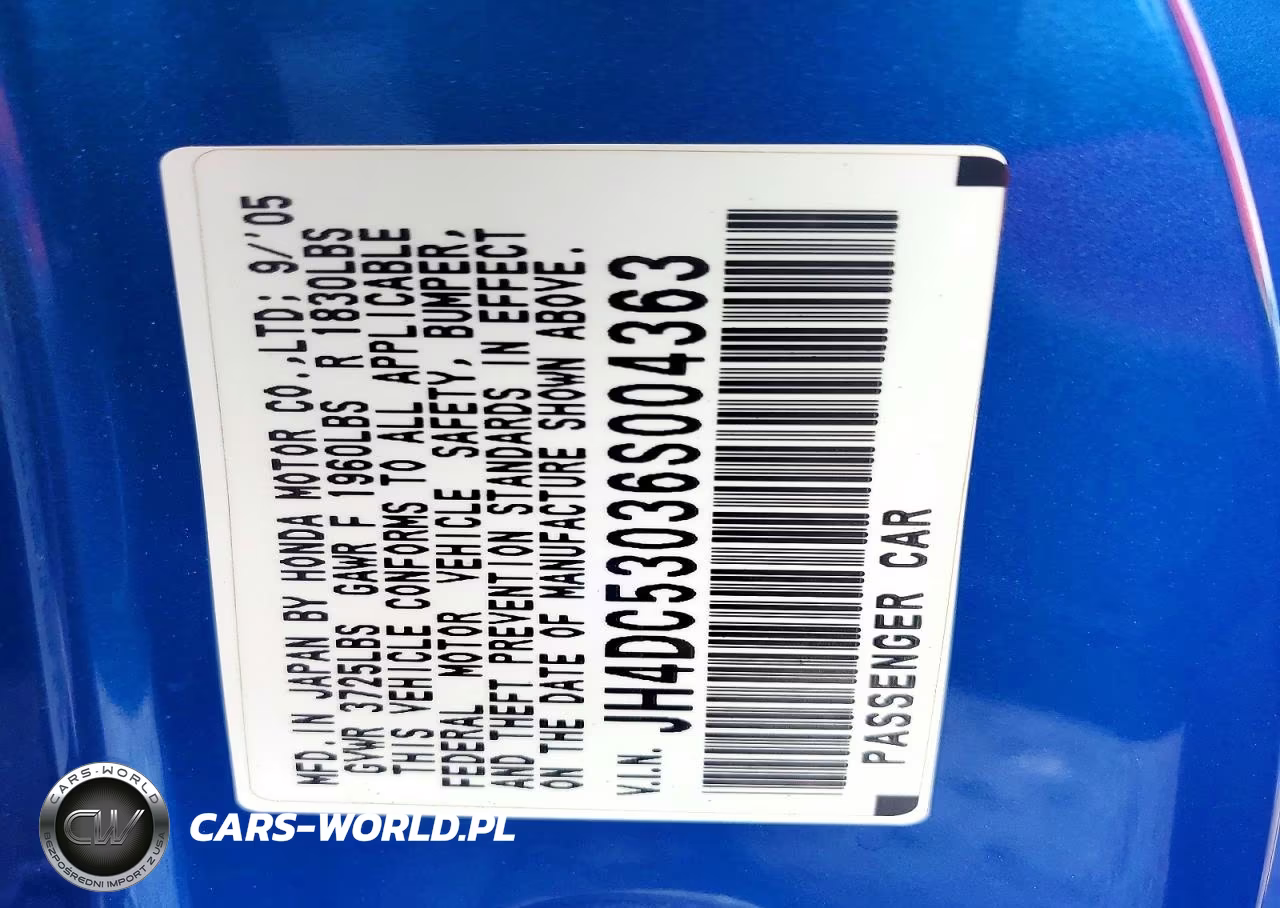 2006 Acura Rsx Type-S VIN:JH4DC53036S004363 - 13
