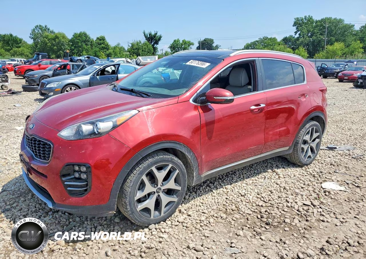 2017 Kia Sportage Sx VIN:KNDPR3A60H7167390 - 1